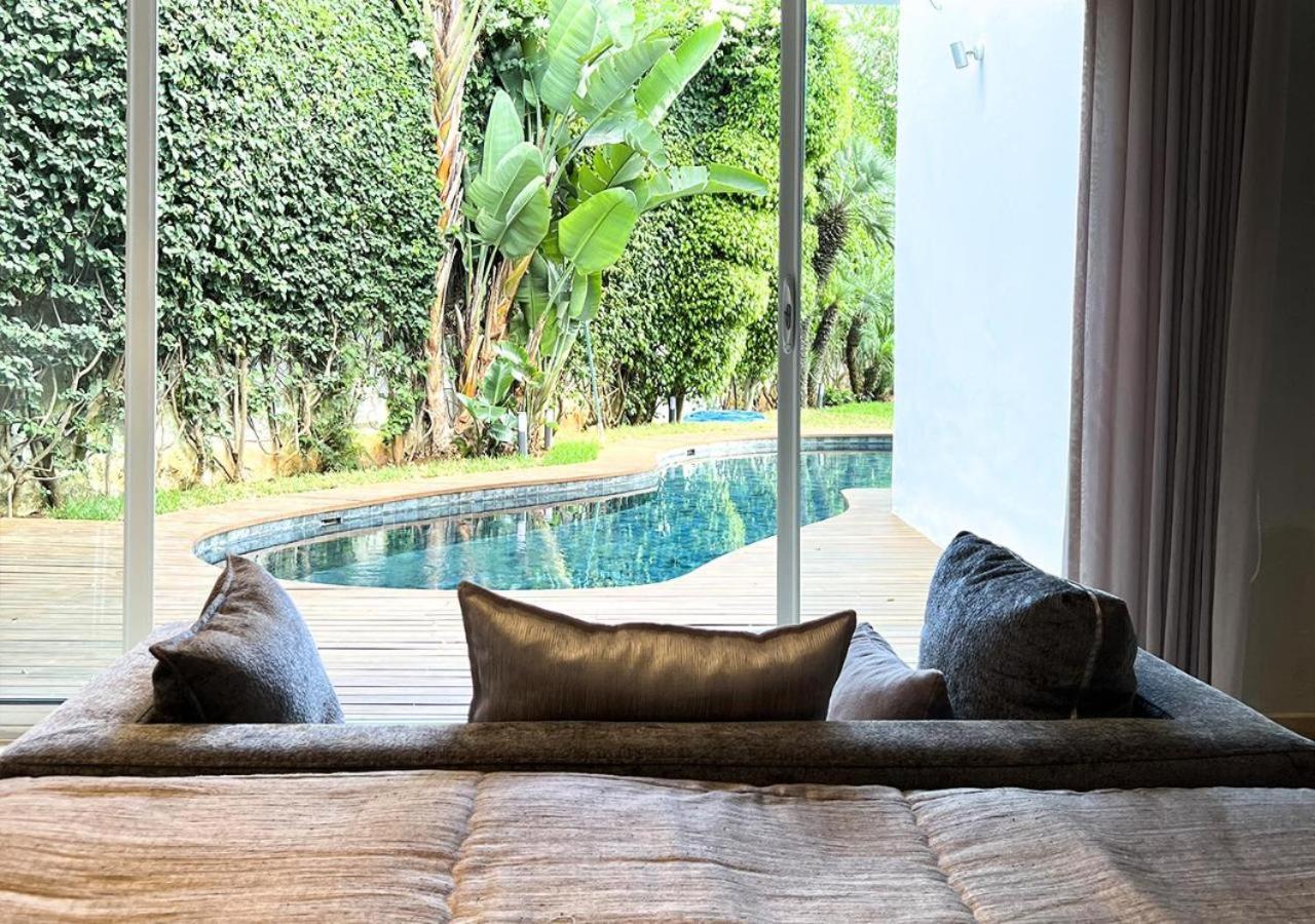 Villa De Luxe Avec Piscine Privee Au Coeur De Casablanca, Maroc Dış mekan fotoğraf