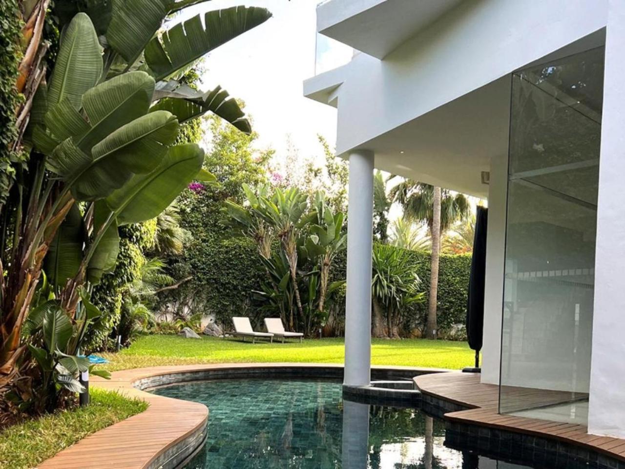 Villa De Luxe Avec Piscine Privee Au Coeur De Casablanca, Maroc Dış mekan fotoğraf